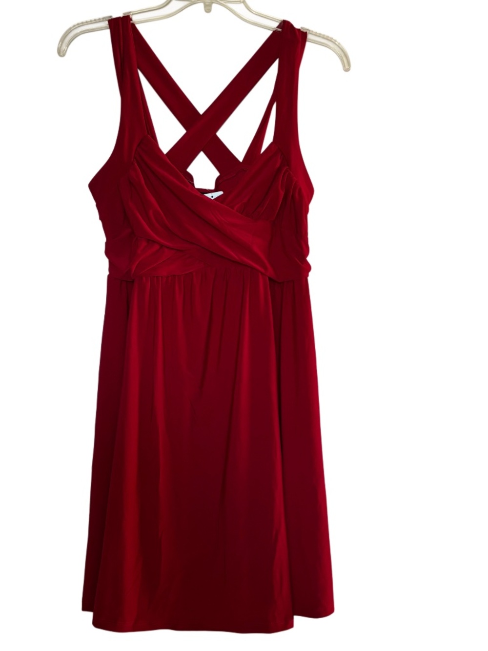 Women’s Torrid Red Sexy Crisscross Strap Babydoll Dress Sz 2 NWT